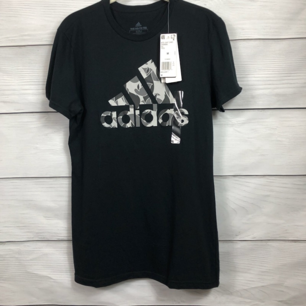Adidas Badge of Sport Camo Tee Trefoil NWT